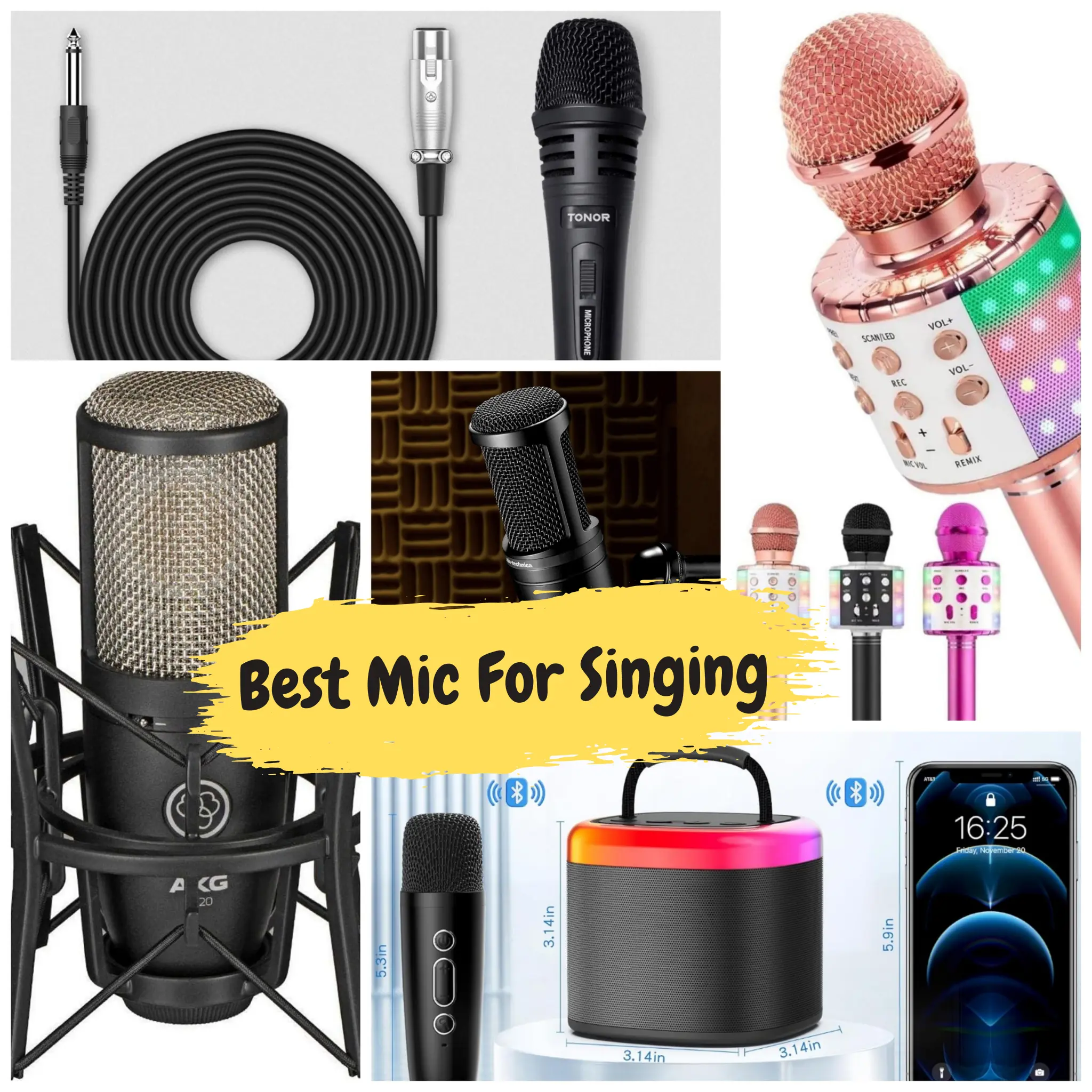 Read more about the article Best Mic for Singing: Top Karaoke, Dynamic & Condenser Picks