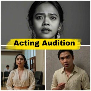 Read more about the article Acting Audition : Submit Online Audition form for TV Serials Movies