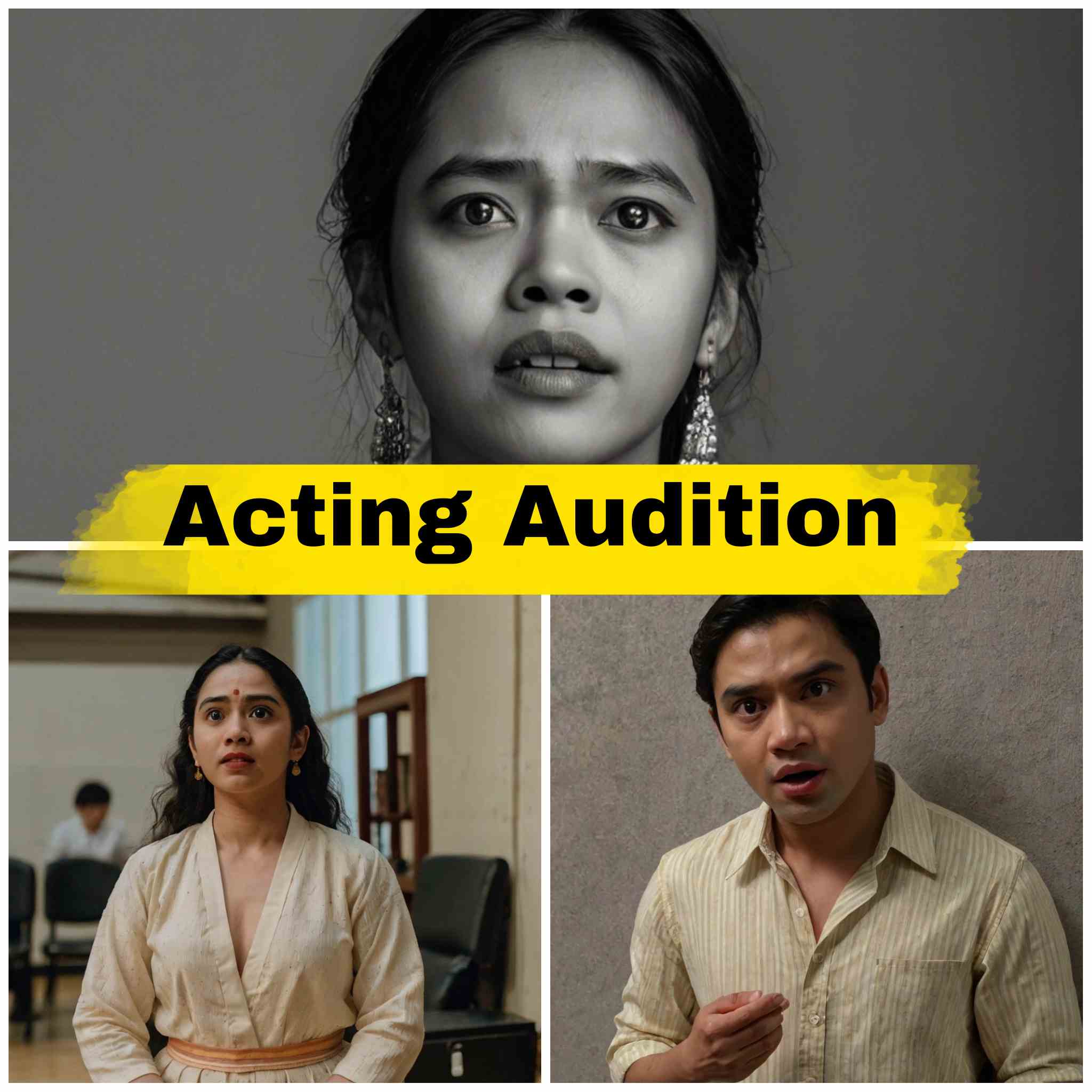 You are currently viewing Acting Audition : Submit Online Audition form for TV Serials Movies